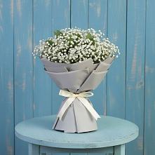 Букет цветов из:  Гипсофила в Ханской