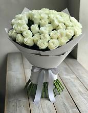 Букет 35 Белых роз в Ханской