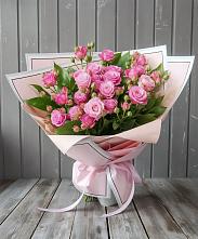 Букет Розовый кустик в Ханской