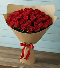 Букет Красные розы Милано в Ханской
