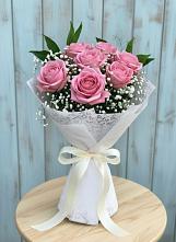 Букет цветов из:  Розы в Ханской