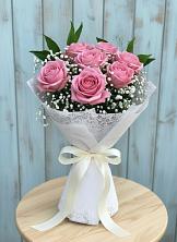 Букет цветов из:  Розы в Ханской