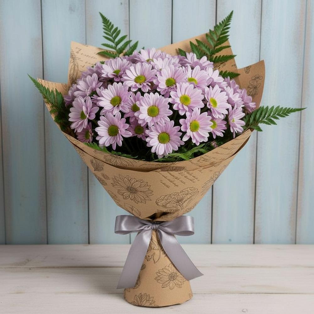 Букет цветов из: Хризантемы в Ханской