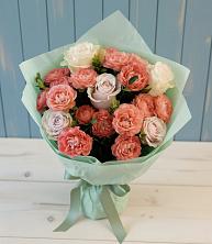 Букет цветов из:  Розы в Ханской