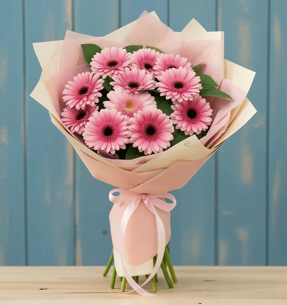 Букет цветов из: Герберы в Ханской