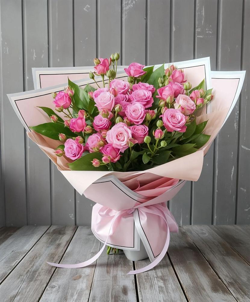 Букет Розовый кустик в Ханской