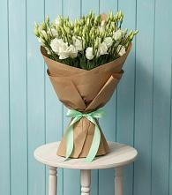 Букет цветов из:  Лизиантусы в Ханской