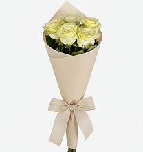 Букет цветов из:  Розы в Ханской