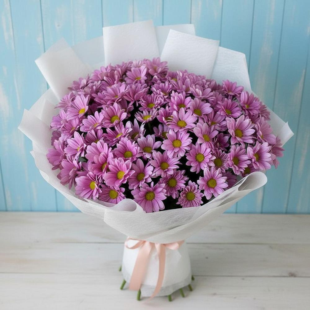 Букет цветов из: Хризантемы в Ханской