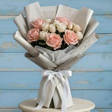 Букет цветов из:  Розы #REPLACE_PRED# Ханской
