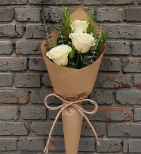 Букет цветов из:  Розы в Ханской