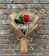 Букет цветов из:  Розы в Ханской