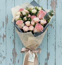 Букет цветов из:  Розы в Ханской