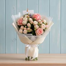 Букет цветов из:  Розы #REPLACE_PRED# Ханской