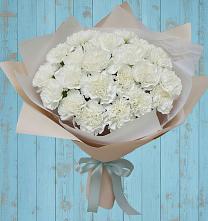 Букет цветов из:  Гвоздики в Ханской