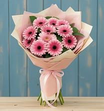 Букет цветов из:  Герберы в Ханской