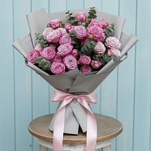 Букет цветов из:  Розы в Ханской